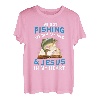 Ich habe Angeln in meinen Adern und Jesus in meinem Herzen T-Shirt