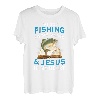 Ich habe Angeln in meinen Adern und Jesus in meinem Herzen T-Shirt