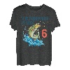 6 Jahre alt Angeln Geburtstag 6. Barsch Fisch Kinder Bday Six T-Shirt