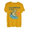 6 Jahre alt Angeln Geburtstag 6. Barsch Fisch Kinder Bday Six T-Shirt