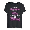 Jagd & Angeln Granny Cool Grandmas Go Fishing Lustig T-Shirt