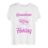 Jagd & Angeln Granny Cool Grandmas Go Fishing Lustig T-Shirt
