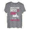 Lassen Sie sich von diesem Mädchen zeigen, wie man fischt Lustiges Fischermädchen T-Shirt