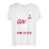Lassen Sie sich von diesem Mädchen zeigen, wie man fischt Lustiges Fischermädchen T-Shirt