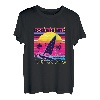 Bodie Island Retro 80er Jahre Style Souvenir Beach T-Shirt