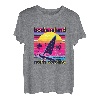 Bodie Island Retro 80er Jahre Style Souvenir Beach T-Shirt