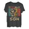Vatertag Lustiges Angeln Ofishally The Best Son T-Shirt