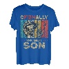 Vatertag Lustiges Angeln Ofishally The Best Son T-Shirt