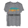 Montana Bear Grizzly Pride Outdoor Wandern PNW Vintage T-Shirt
