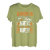 Angler Fischer Fischerhut Angel Ausrüstung - Angel und Bier T-Shirt