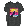 Hermosa Beach Retro 80er Jahre Stil Souvenir Strand T-Shirt