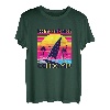 Hermosa Beach Retro 80er Jahre Stil Souvenir Strand T-Shirt