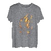 Angler im Feuer Wasser Fischer Herr der Elemente Angelrute T-Shirt