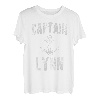 Herren Lustiges personalisiertes Bootsshirt Vorname Captain Lynn T-Shirt