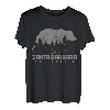 Santa Barbara California Bear Grizzly Pride im Freien, Vintage-Stil T-Shirt