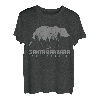 Santa Barbara California Bear Grizzly Pride im Freien, Vintage-Stil T-Shirt