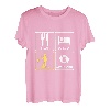 Essen Schlafen Angeln Wiederholen Fischer Angler Spruch T-Shirt
