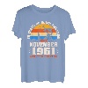 72 Jahre alte Angelfreunde geboren November 1951 72. Geburtstag T-Shirt