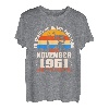 72 Jahre alte Angelfreunde geboren November 1951 72. Geburtstag T-Shirt
