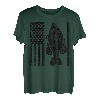 Crappie Fishing Patriotische amerikanische Flagge Panfish Geschenk T-Shirt