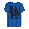 Crappie Fishing Patriotische amerikanische Flagge Panfish Geschenk T-Shirt
