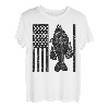Crappie Fishing Patriotische amerikanische Flagge Panfish Geschenk T-Shirt