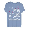 I Found My Valentine Lustiges Angeln Valentinstag Geschenk T-Shirt