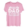 Angler Fischer Vater Fischer Papa Fisch T-Shirt