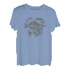 Fish And Forest T-Shirt Fisherman Tee T-Shirt