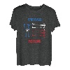 Texas Made Texas Flagge Angelstöcke T-Shirt