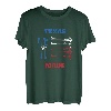 Texas Made Texas Flagge Angelstöcke T-Shirt
