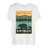 Alte Mammutseen mit kalifornischen Grizzlybären T-Shirt