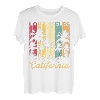 Los Angeles California Retro Vintage Skyline Surf T-Shirt