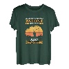 Damen Angeln Und Den Alltag Vergessen Fischen Anglerin T-Shirt