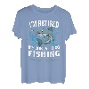 Ich bin im Ruhestand Mein Job ist es, Wels angeln zu gehen T-Shirt