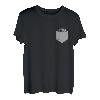 Lustiger Crappie Fisch in der Tasche zum Angeln T-Shirt