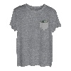 Lustiger Crappie Fisch in der Tasche zum Angeln T-Shirt