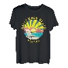 Hollywood Beach Retro Sonnenuntergang & Strandurlaub T-Shirt