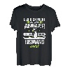 Herren Angler Geschenk-Idee fürs Fischen und Angeln, Motiv-Sprüche T-Shirt