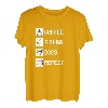 Kaffee-Angel-Hunde wiederholen T-Shirt