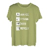 Kaffee-Angel-Hunde wiederholen T-Shirt
