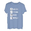 Kaffee-Angel-Hunde wiederholen T-Shirt