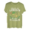 Zum Angeln Geboren Zur Arbeit Gezwungen Fisch Angler T-Shirt