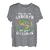 Zum Angeln Geboren Zur Arbeit Gezwungen Fisch Angler T-Shirt
