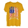 US-Flagge, patriotische Angelrute, coole Bekleidung T-Shirt