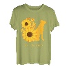 Sonnenblumen-Hunde-Mutter - Cane Corso T-Shirt