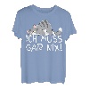 Hapfox Ich Muss Gar Nix Geschenke für Katzenliebhaber T-Shirt