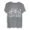 Hapfox Ich Muss Gar Nix Geschenke für Katzenliebhaber T-Shirt