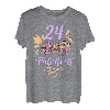 24 Und fabelhafte Party 4 Jahre alt Geburtstag Alter Vierundzwanzig T-Shirt