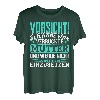 Vorsicht verrückte Mutter lustiger Spruch Mutter Mama T-Shirt